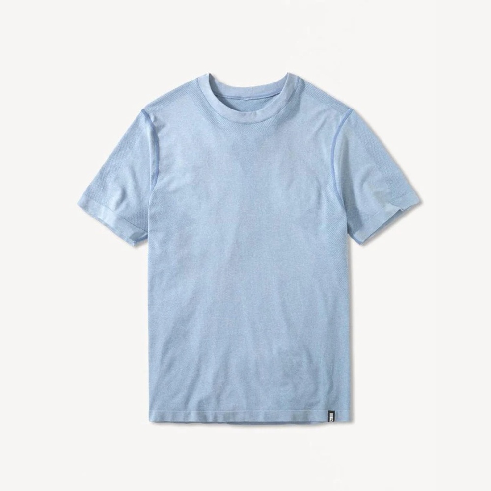Glyder MENS TIMOR SHORT SLEEVE: DENIM BLUE